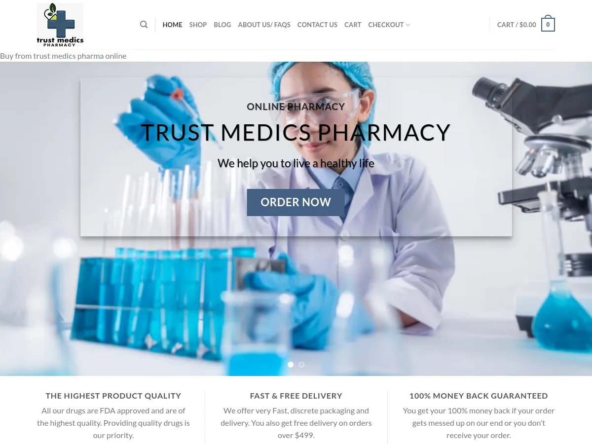 trustmedicspharma.com