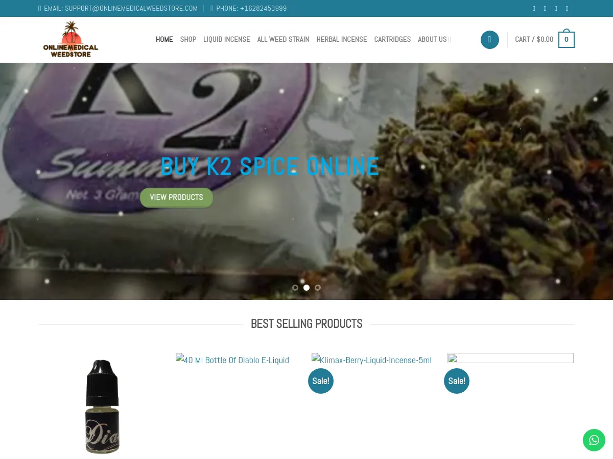 onlinemedicalweedstore.com