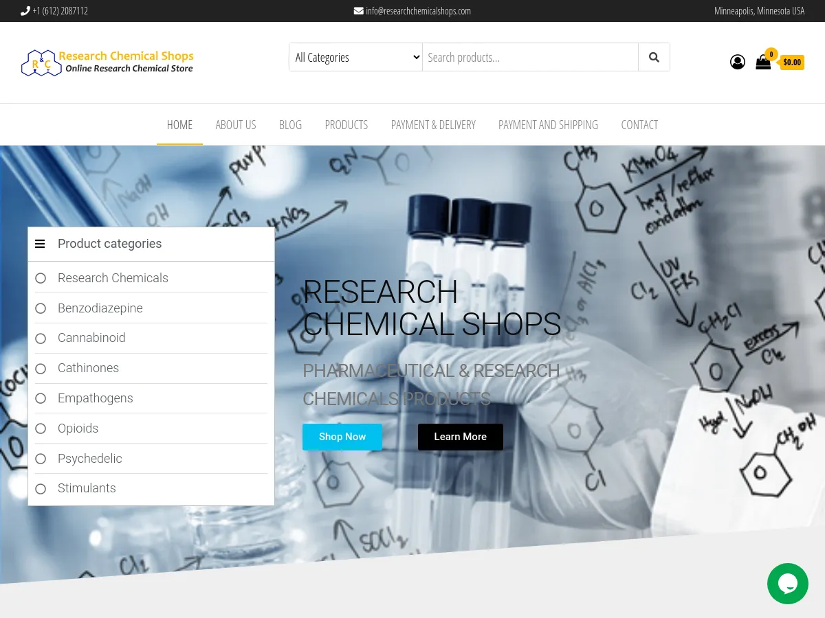 researchchemicalshops.com