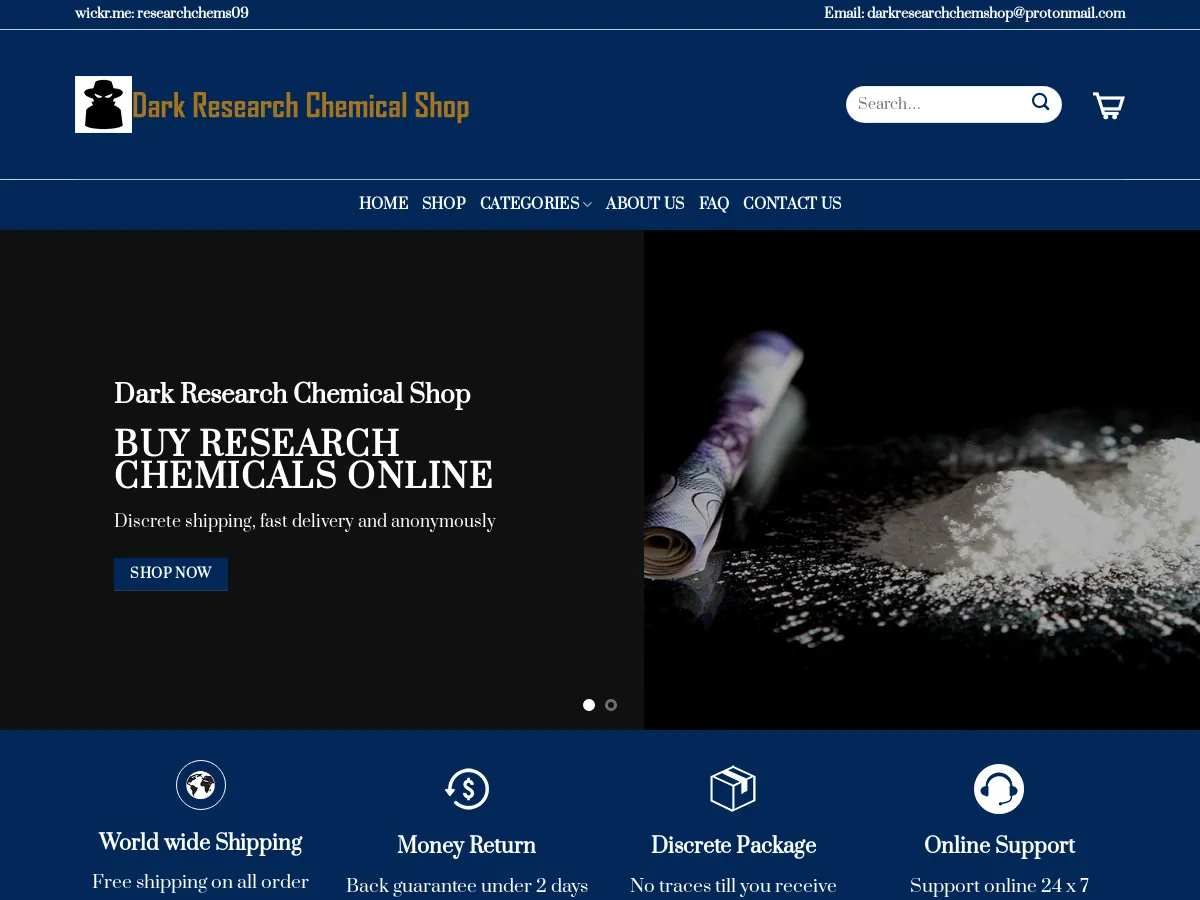 darkresearchchemicalshop.com