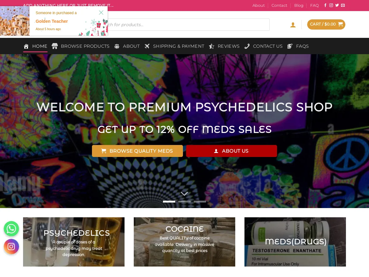 psychedelicsdailyshop.com