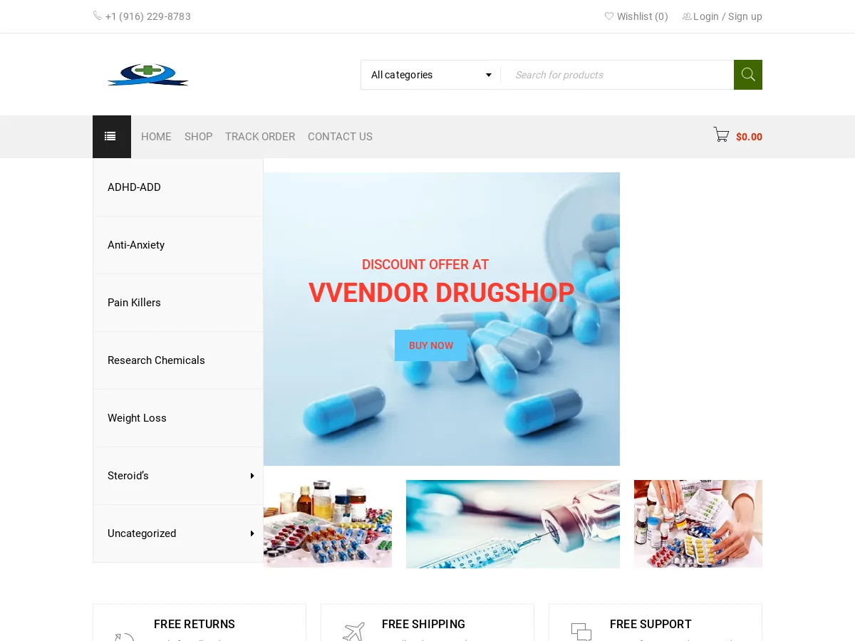 vvendordrugshop.com