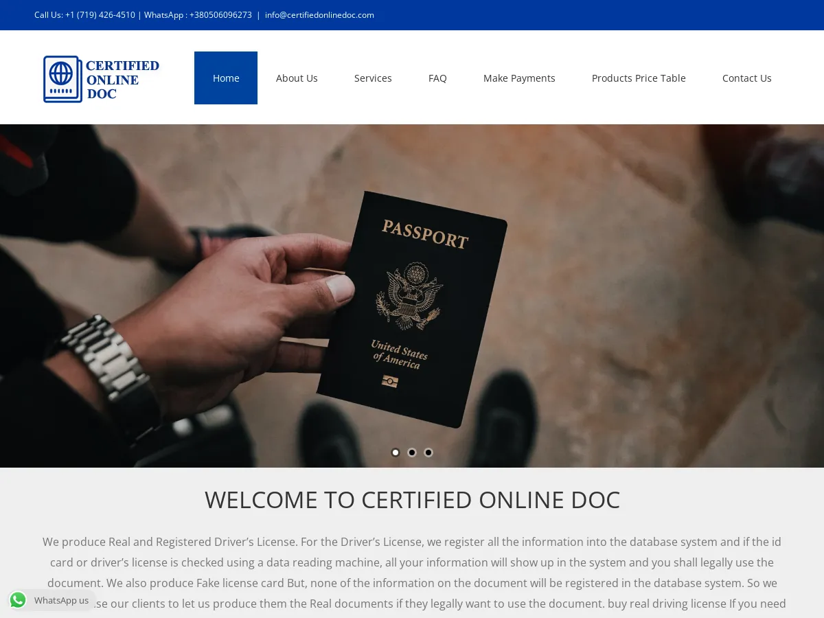 certifiedonlinedoc.com