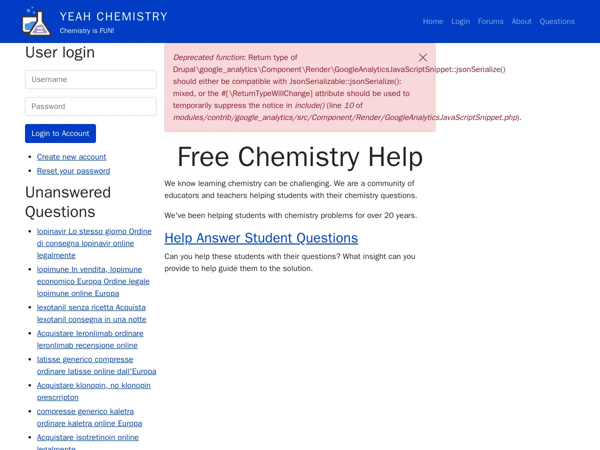 yeahchemistry.com