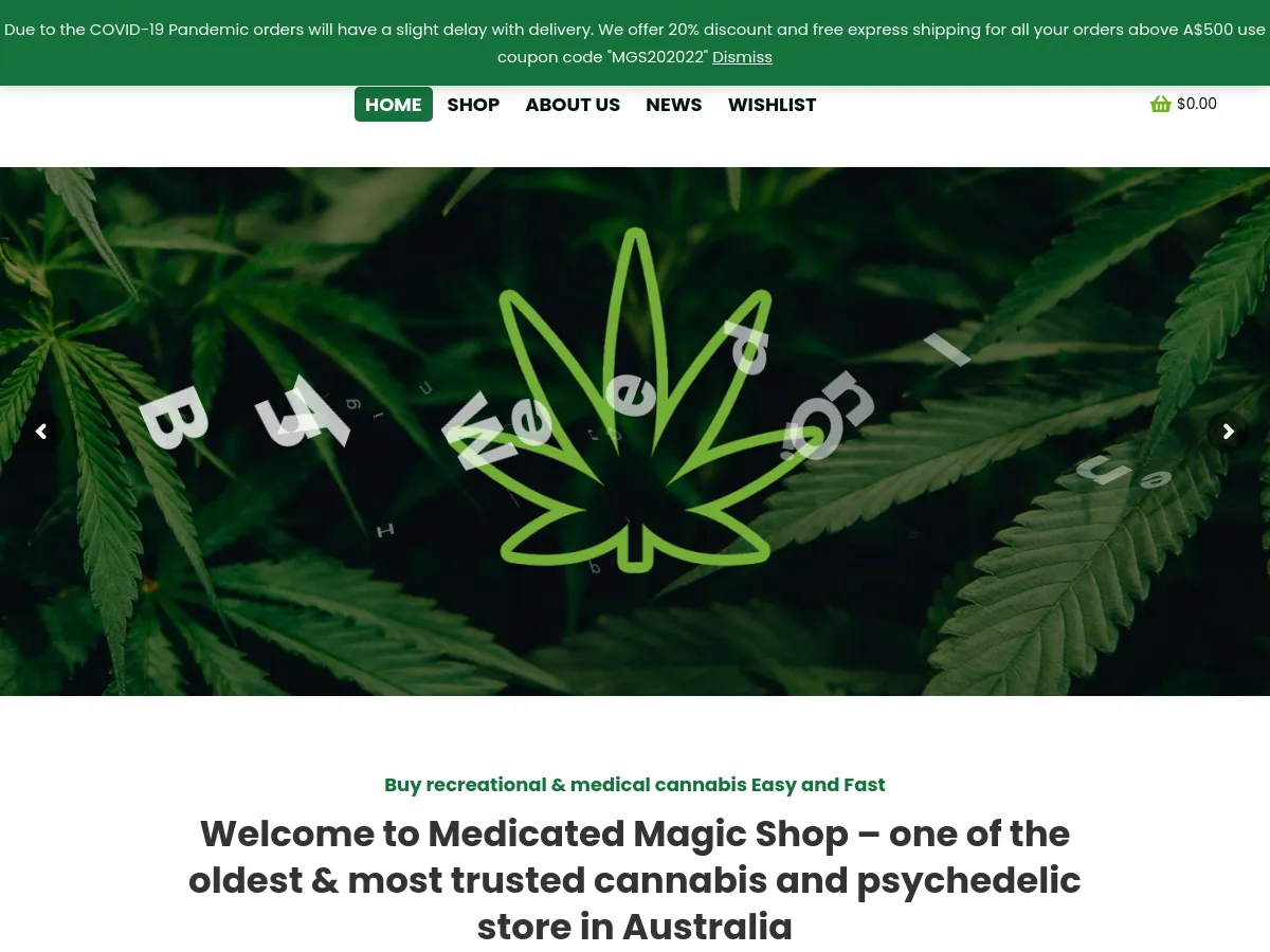 medicatedmagicshop.com.au