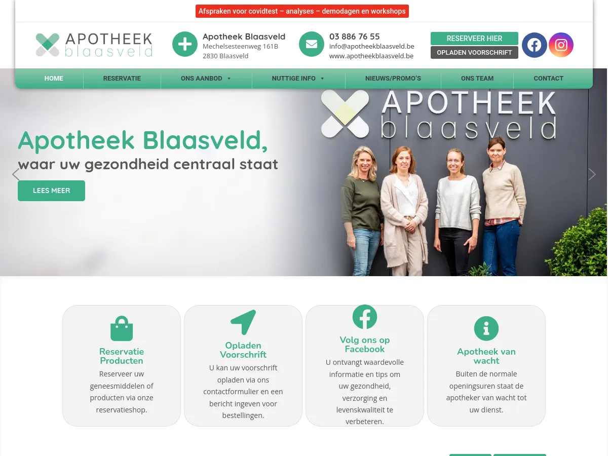 apotheekblaasveld.be