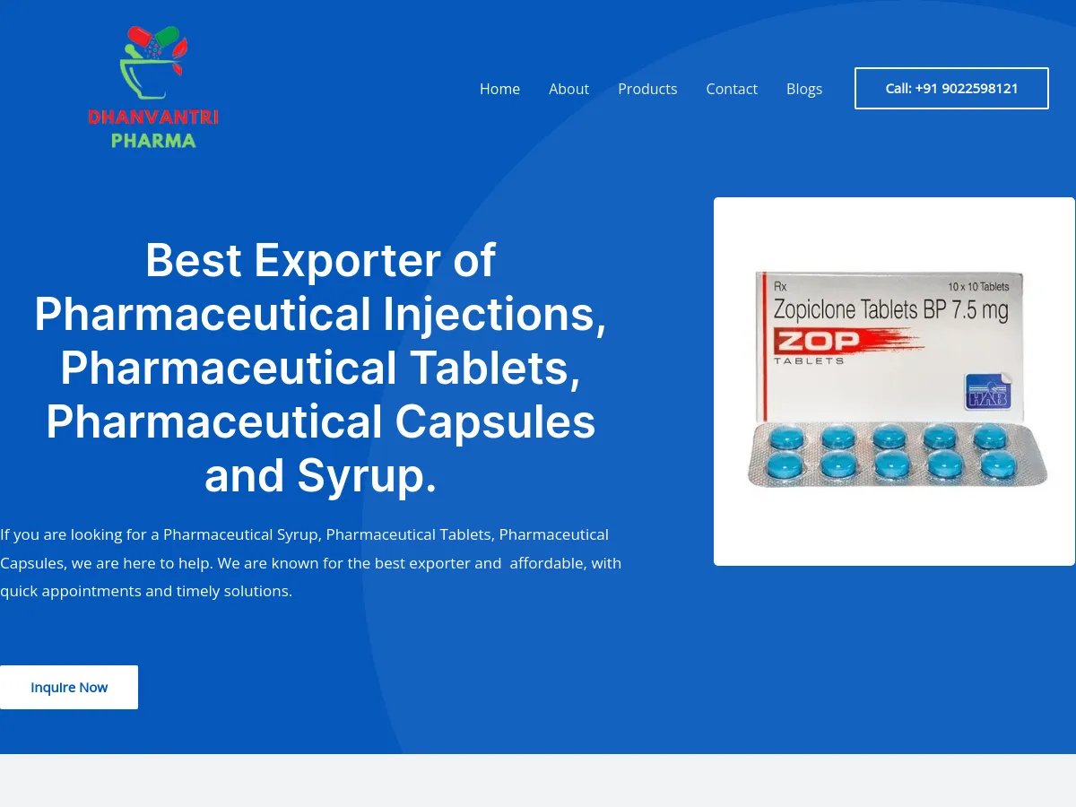 dhanvantripharma.com