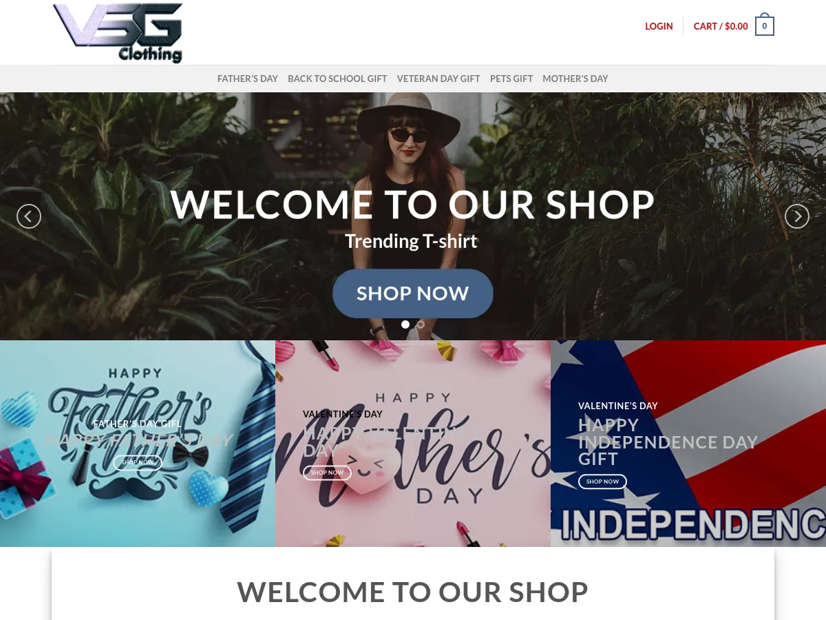 vsgclothing.com