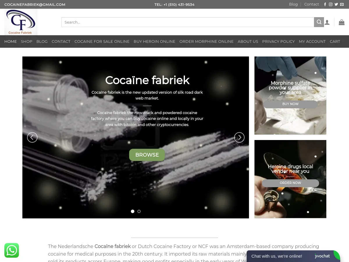 cocaïnefabriek.com