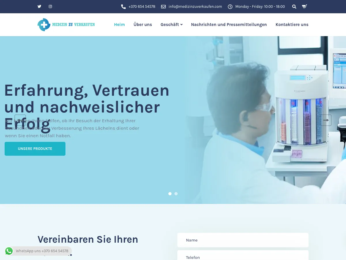 medizinzuverkaufen.com