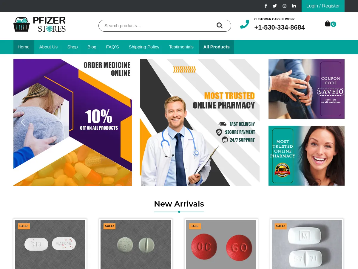 pfizerstores.com