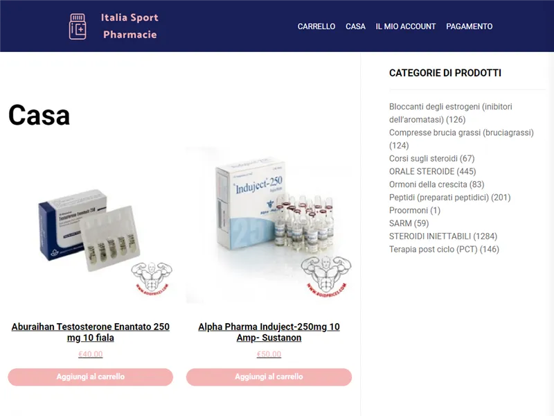 Italiasportpharmacieecommerce.com