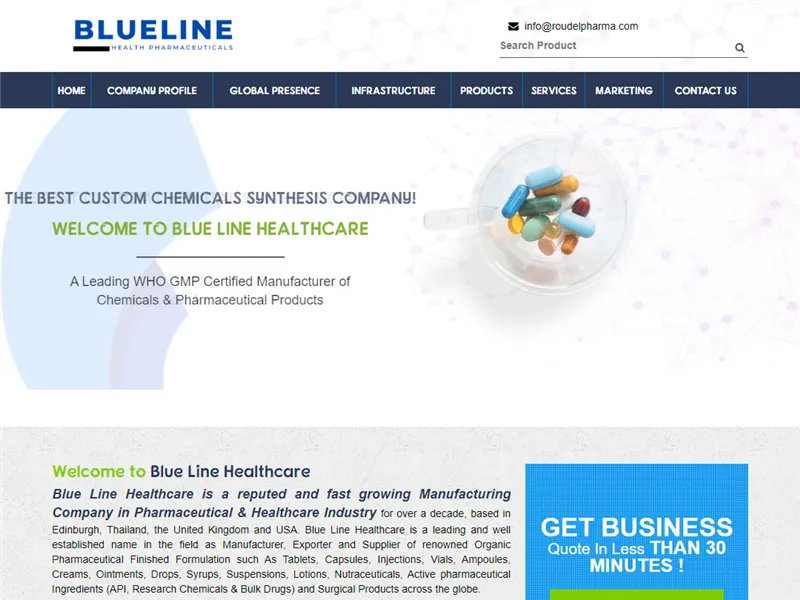 Bluelinehealthpharma.com