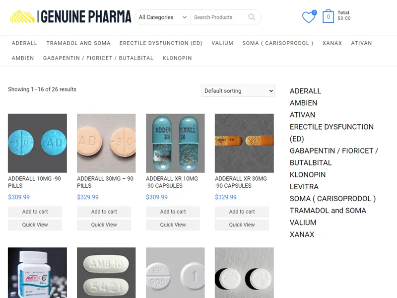 Genuinepharmastore.com