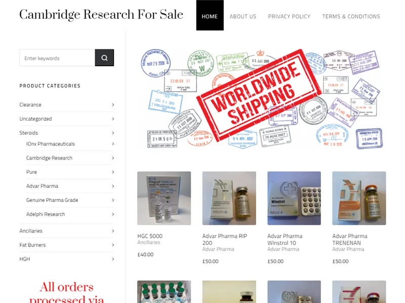 Cambridgeresearchforsale.com