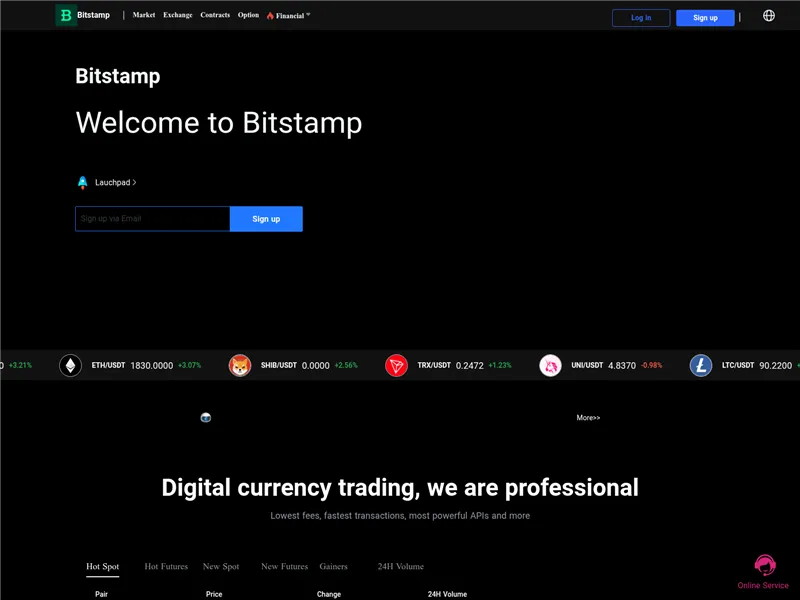 Admin.bitstampv.com