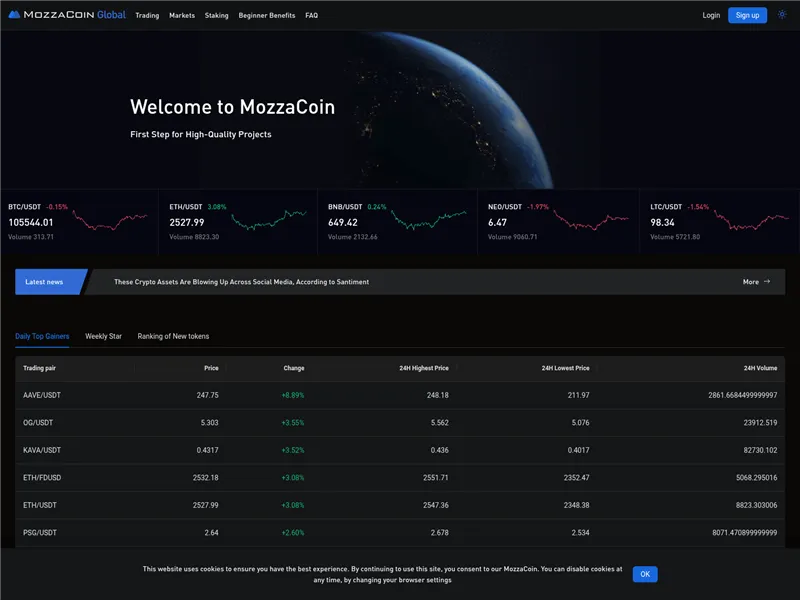 Mozzacoin.com
