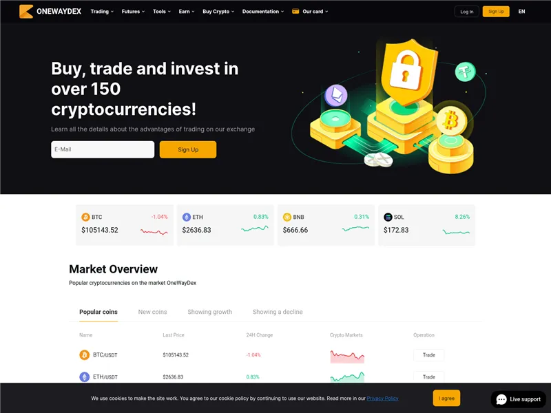 Onewaydex.com