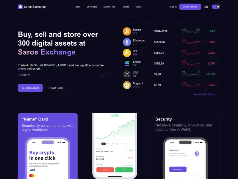 Saros-exchange.com